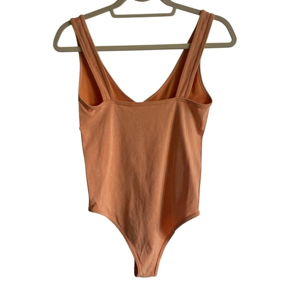 Intimately Free People Seamless Bodysuit, Washed Orange, Size M/L - Picture 8 of 8